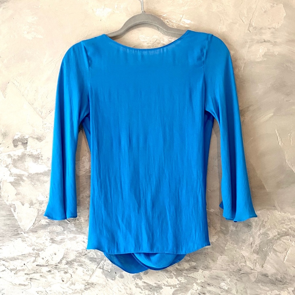 Zara Basic open back blouse - Picture 2 of 4